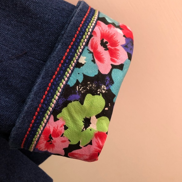 Blue Jean Denim Blazer sz S - Picture 4 of 7